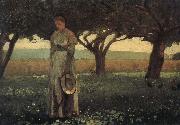 Winslow Homer, The girl in the orchard